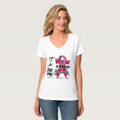 Grootmoeder - multipel myeloom lint t-shirt (Voorkant volledig)