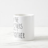 grootmoeder nana mok nieuwe zwangerschapsaankondig (Center)