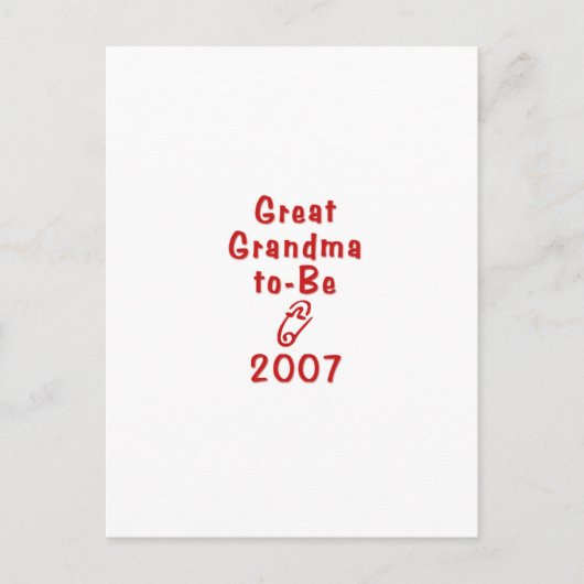 Grootmoeder om 11 Briefkaart te zijn (Voorkant)
