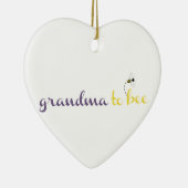 Grootmoeder om te worden keramisch ornament (Rechts)