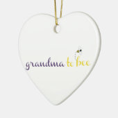 Grootmoeder om te worden keramisch ornament (Links)