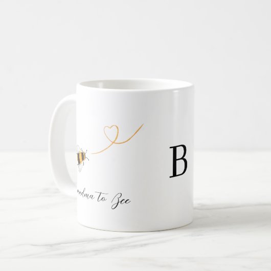 Grootmoeder om te worden koffiemok (Voorkant links)