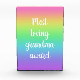 Grootmoeder-onderscheiding Fotoblokken