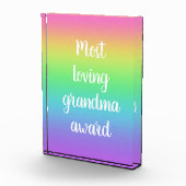 Grootmoeder-onderscheiding Fotoblokken (Rechts)