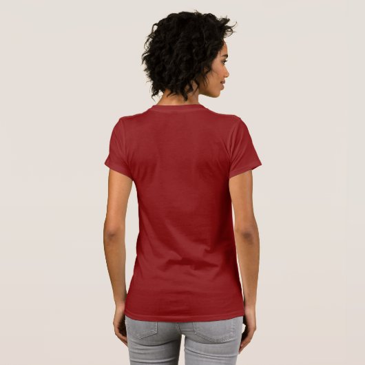 Grootmoeder op Patrol. Grandma T-shirt (Achterkant volledig)