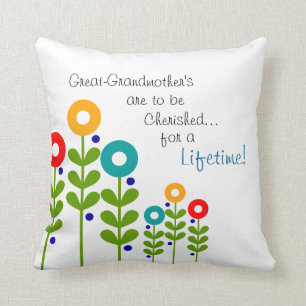 Grootmoeder Pillow Spring Flowers Kussen
