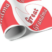 Grootmoeder Pools hart Cadeaupapier (Rol Hoek)