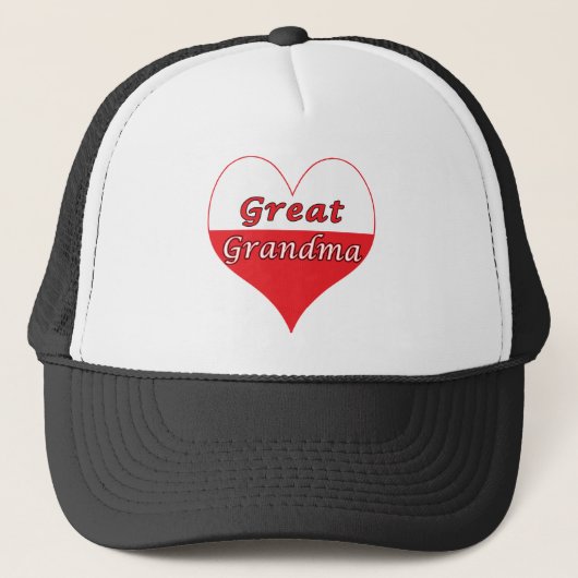 Grootmoeder Pools hart Trucker Pet (Voorkant)