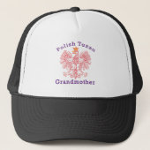 Grootmoeder Poolse Texan Eagle Trucker Pet (Voorkant)