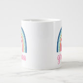 Grootmoeder Regenboog Grote Koffiekop (Voorkant)
