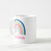 Grootmoeder Regenboog Koffiemok (Voorkant links)