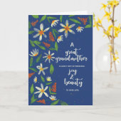 Grootmoeder Religieuze verjaardag Daisies Kaart (Gele Bloem)