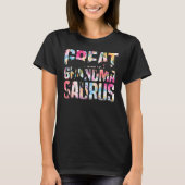 Grootmoeder Rex grootmoeder grootmoeder T-shirt (Voorkant)