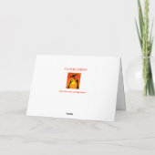 Grootmoeder Robins en Sneeuwman Kerstmis Feestdagen Kaart (Achterkant)