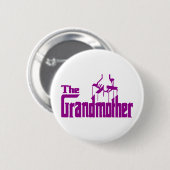 Grootmoeder Ronde Button 5,7 Cm (Voorkant /achterkant)