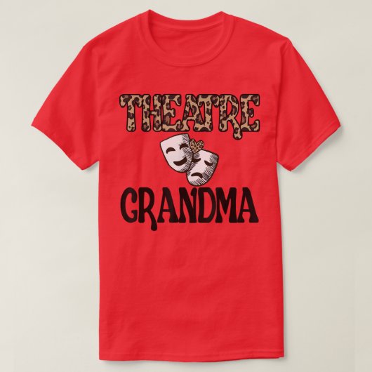 Grootmoeder theater grootma Proud T-shirt (Design voorkant)