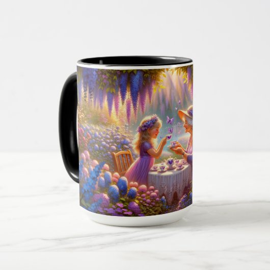 Grootmoeder theefeest4. mok (Voorkant links)