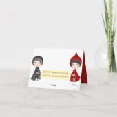 Grootmoeder Valentijn Feestdagen Kaart (Achterkant)