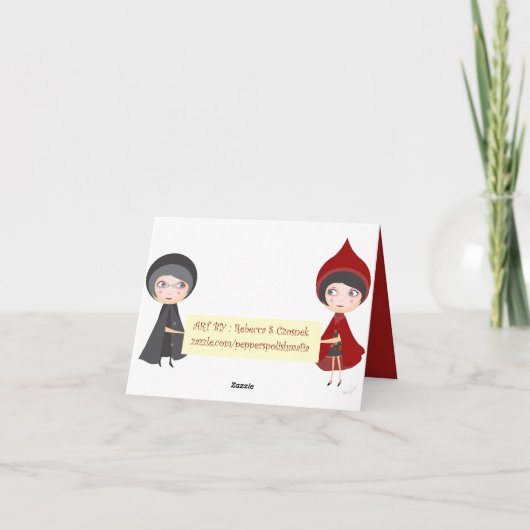 Grootmoeder Valentijn Feestdagen Kaart (Achterkant)