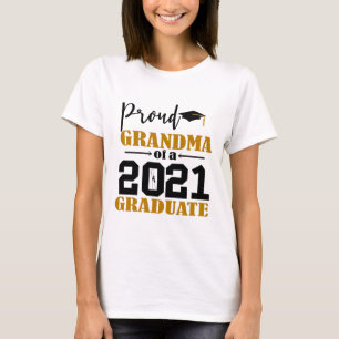 Grootmoeder van 2021 Afstuderen T-shirt
