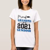 Grootmoeder van 2021 senior t-shirt (Voorkant)