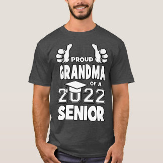 Grootmoeder van 2022 Gift van de Senior Graduation T-shirt