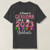 Grootmoeder van 2023 kinderen Afstuderen moeder T-shirt (Design voorkant)