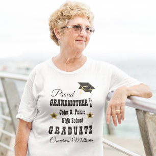 Grootmoeder van Afstuderen naam Afstuderen T-shirt