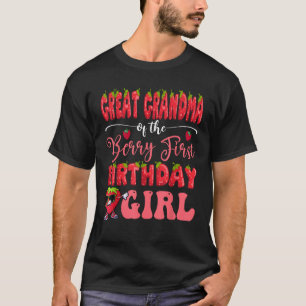 Grootmoeder van Berry eerste verjaardag meisje Str T-shirt