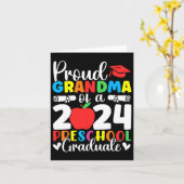 Grootmoeder van CL van 2024 kleuterschool Afstuder Kaart (Gele Bloem)