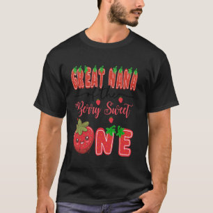 Grootmoeder van de Bes Zoete Eén Aardbei 1e V T-shirt