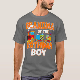 Grootmoeder van de 'Birthday Boy Train Lover'-over T-shirt