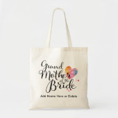 Grootmoeder van de Bride Budget Tas Waterverf (Voorkant)