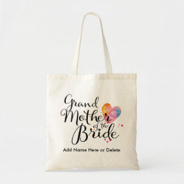 Grootmoeder van de Bride Budget Tas Waterverf