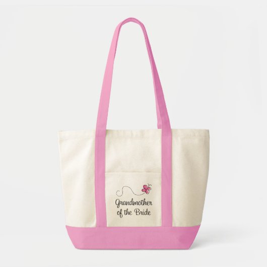 Grootmoeder van de Bride Canvas tas (Voorkant)