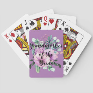 Grootmoeder van de Bride Groom Pokerkaarten