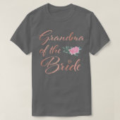 Grootmoeder van de Bride grootmoeder van de Bri T-shirt (Design voorkant)