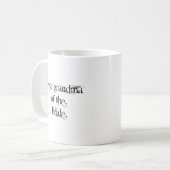 Grootmoeder van de Bride Koffiemok (Voorkant links)