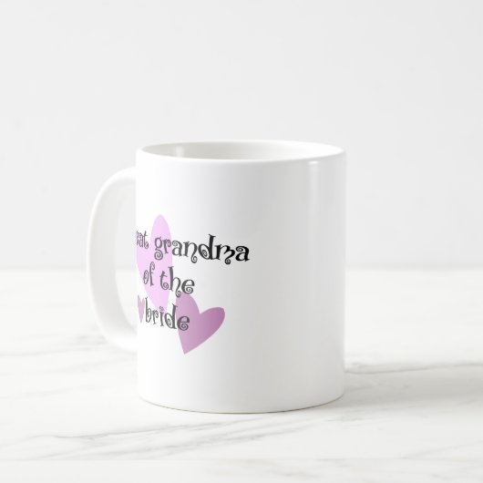 Grootmoeder van de Bride Koffiemok (Voorkant links)