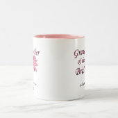 Grootmoeder van de Bride Pink Tweekleurige Koffiemok (Center)