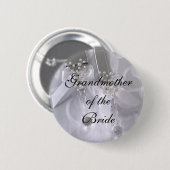 Grootmoeder van de Bride Ronde Button 5,7 Cm (Voorkant /achterkant)