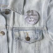 Grootmoeder van de Bride Ronde Button 5,7 Cm (In situ)