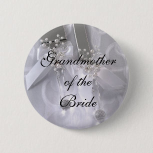 Grootmoeder van de Bride Ronde Button 5,7 Cm