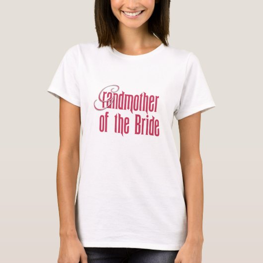 Grootmoeder van de Bride T-shirt (Voorkant)