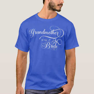 Grootmoeder van de bruid (bruiloft) t-shirt