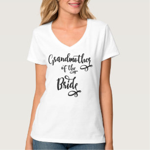 Grootmoeder van de bruid t-shirt