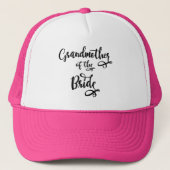 Grootmoeder van de bruid trucker pet (Voorkant)