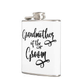 Grootmoeder van de bruidegom heupfles (Links)