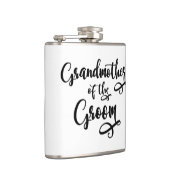 Grootmoeder van de bruidegom heupfles (Rechts)