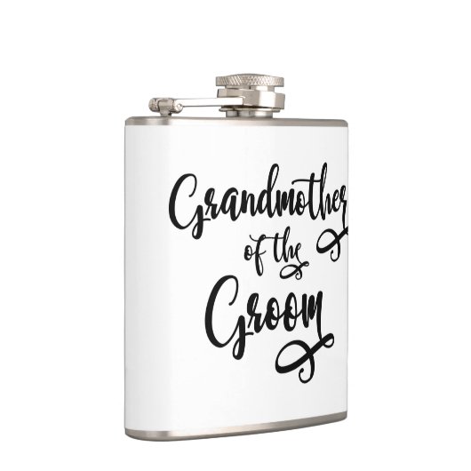 Grootmoeder van de bruidegom heupfles (Rechts)